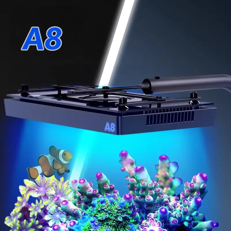 Aquarium Blue Marine - ไฟ LED สำหรับตู้ปลาทะเล A8SE II Max