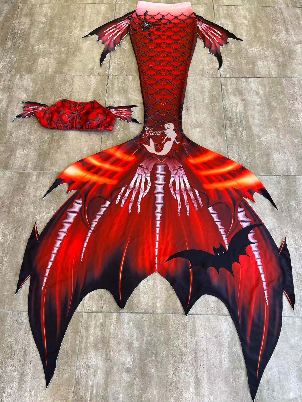 ชุดว่ายน้ำหางนางเงือกชายหญิงแบ - Aquarium & Marine Museum Ums บทวิจารณ์และราคา