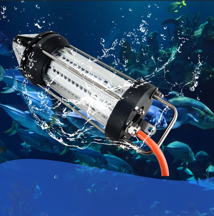 ไฟตกปลาใต้น้ำสีเขียว น้ำเงิน ข - Aquarium Blue Marine บทวิจารณ์และราคา