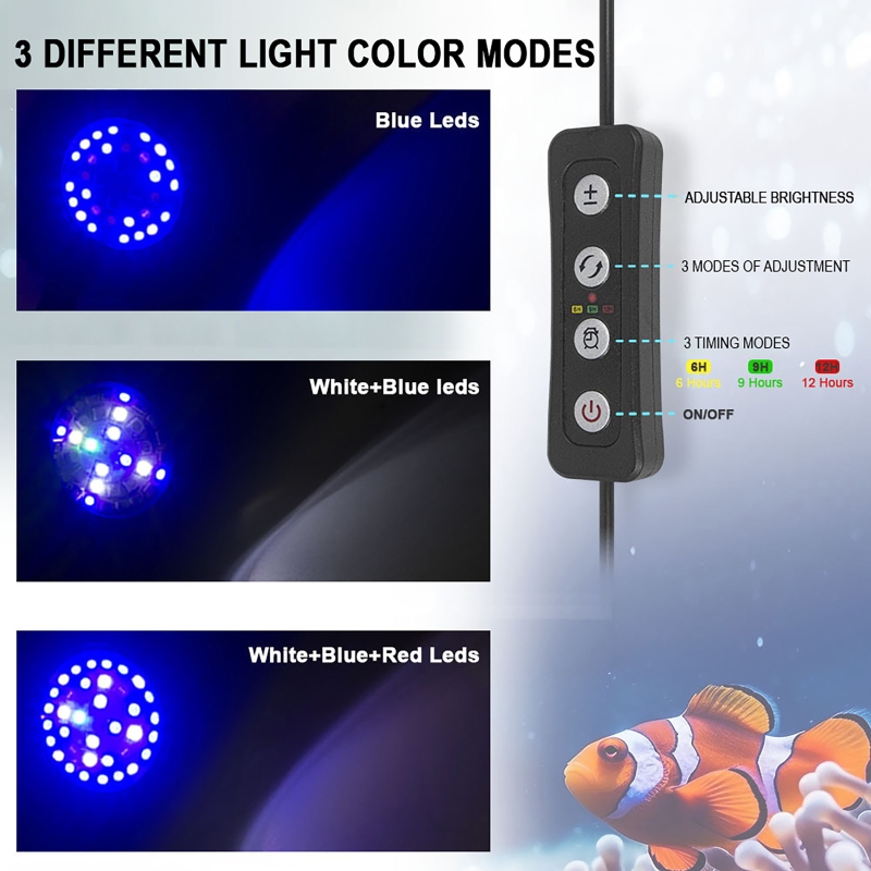 ไฟ LED สำหรับตู้ปลาทะเล ไฟสำหร - Marine Aquarium Water บทวิจารณ์และราคา