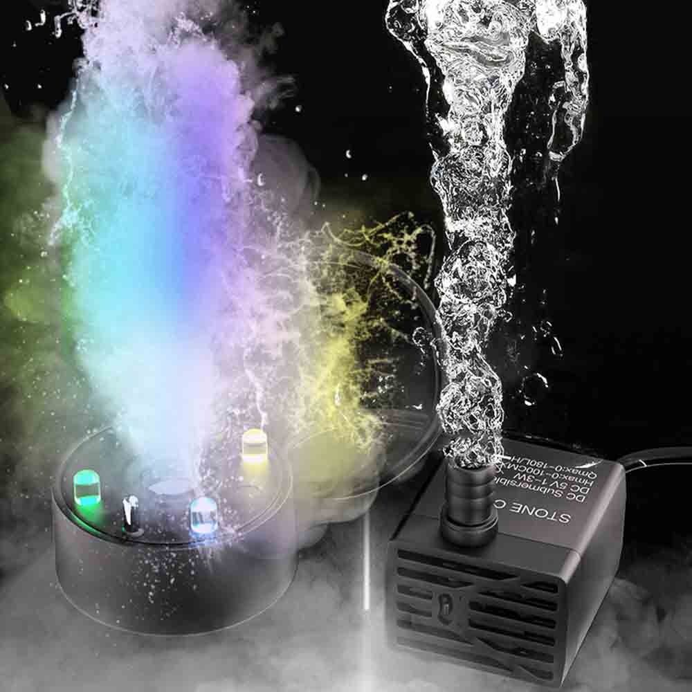 เครื่องพ่นหมอก 2-IN-1 พร้อมไฟ  - Marine Aquarium Water บทวิจารณ์และราคา